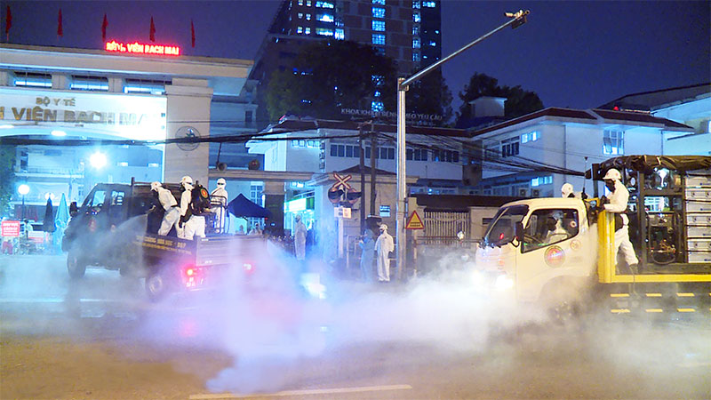 Nâng cao năng lực ứng phó sự cố và phòng, chống dịch của Bộ đội Hóa học

